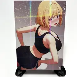 Solo Leveling Cha Hae-in Sexy Hot Anime Waifu Girl Lewd Goddess Story Art Card - Image 2