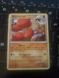 Pokemon TCG Hitmonchan Undaunted 51/90 Regular MP. - Image 1