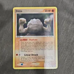 Pokemon TCG Ditto (Geodude) 60 HP Common Delta Species 62/113 2005 - Image 2