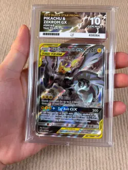 Pokemon Pikachu & Zekrom SM168 Promo ACE 10 - Image 3