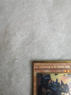 Yugioh Cir, Malebranche of the Burning Abyss PGL3-EN045 Gold Rare 1st Edition - Image 2