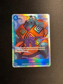 OP07-045 Jinbe - SR 500 Years in the Future Holo Foil One Piece TCG NM - Image 1