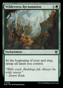 Wilderness Reclamation - Murders at Karlov Manor Commander - MTG - Image 1