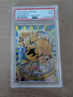 Electabuzz 125 Topps Chrome - ** Spectra ** - PSA 9 - Pokemon - Image 1