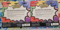 New TCG Pokemon Ascended Heroes 2-Pack Blister Bundle (1) Larry (1)Erika Sealed - Image 2