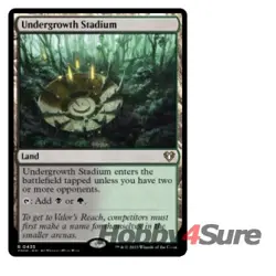 Undergrowth Stadium M/NM Magic: The Gathering MTG Commander Masters - Image 1