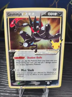 2021 Pokemon GRENINJA #SWSH144 Black Star Promo Celebrations ETB English - Image 1