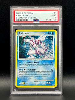 2007 Pokemon Diamond & Pearl Base-PALKIA LV. 67 #11/130 HOLO RARE- PSA 9 - Image 1