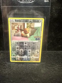 Eevee - 054/078 - Reverse Holo Common Pokemon GO Pokemon TCG NM - Image 1