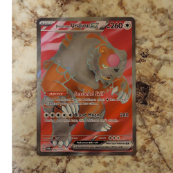 Pokemon Bloodmoon Ursaluna ex Sv06 Twilight Masquerade Ultra Rare Holo 202/167 - Image 1
