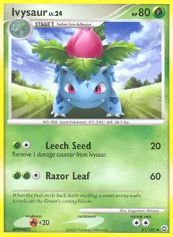 Pokemon TCG - 1x MP (Reverse Holo) Ivysaur - Secret Wonders (51/132) x1 - Image 1