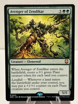 Avenger of Zendikar 221 M Commander: Modern Horizons 3 NM MTG - Image 1