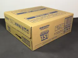 Pokemon Cards Factory Sealed 151 Japanese Case 12 Booster Boxes Ultra Rare - Image 1