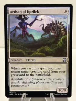 Artisan of Kozilek 153 U Commander: Modern Horizons 3 NM MTG - Image 1