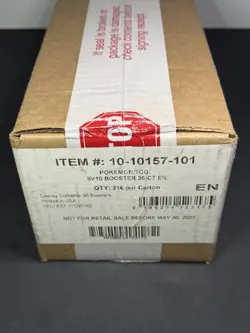 Pokemon Cards Factory Sealed Destined Rivals Case 6 Booster Boxes - Image 2