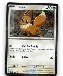 Eevee - 200 (Cosmos Holo) Holo Promo SV: Scarlet & Violet Promo Cards SVP 200 NM - Image 1
