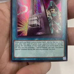 Card of Demise LCKC-EN029 SECRET RARE Unlimited Near Mint +Bonus FREE SHIPPING! - Image 4