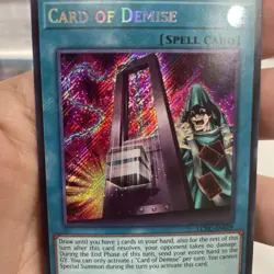 Card of Demise LCKC-EN029 SECRET RARE Unlimited Near Mint +Bonus FREE SHIPPING! - Image 5