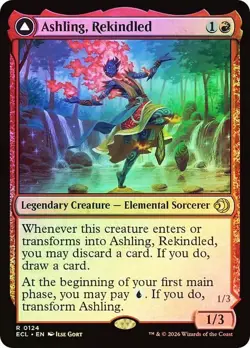 Ashling, Rekindled Foil Lorwyn Eclipsed NM MTG - Image 1
