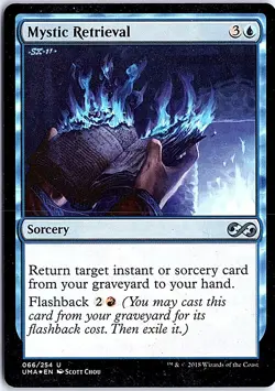Mystic Retrieval U Ultimate Masters 66 Near Mint Foil Magic - Image 1
