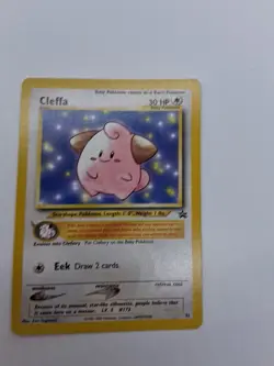 Cleffa WOTC Black Star Promo #31 Pokemon League 2001 Pokemon TCG - Image 1