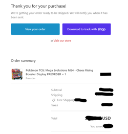 Pokemon TCG - Mega Evolution: Chaos Rising Sealed Booster Box 36 Packs - PRESALE - Image 2