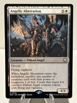 Angelic Aberration 39 R Commander: Modern Horizons 3 NM MTG - Image 1