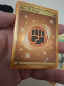 Pokemon - Basic Fighting Energy - 258/198 - Scarlet & Violet - Hyper Rare - NM - Image 5