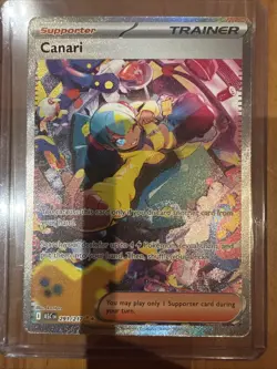 Pokemon TCG - Canari 291/217 - Ascended Heroes - Special Illustration Rare Mint - Image 1