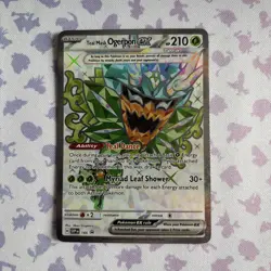 Teal Mask Ogerpon Black Star Promo EX 166 - Pokemon TCG - Image 1