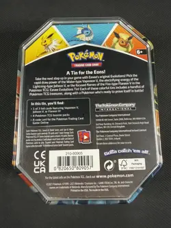 Pokemon Factory Sealed Jolteon Tin x4 packs - x1 Evolving Skies Chilling Reign - Image 2