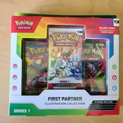 Pokemon TCG First Partner Illustration Collection Series 1 New (SEALED) - Image 1