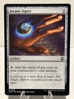 Arcane Signet 283 C Commander: Modern Horizons 3 NM MTG - Image 1