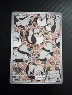 POICHIGEON FULL ART - POKEMON 148/086 EV10.5 BLK FOUDRE NOIRE NEUF FR - Image 1