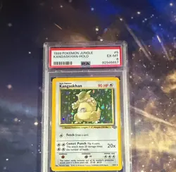 1999 Pokemon Jungle Kangaskhan-Holo #5 PSA 6 - Image 1