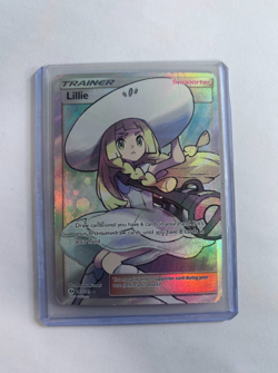 LP Pokemon Lillie 147/149 Full Art Trainer Sun & Moon Base Slight Whitening - Image 1