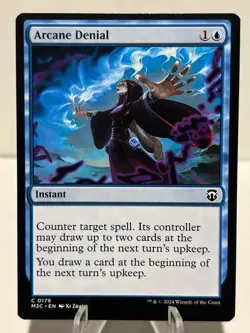 Arcane Denial 176 C Commander: Modern Horizons 3 NM MTG - Image 1
