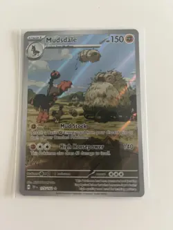 Mudsdale 175/162 Illustration Rare Holo Near Mint Condition Temporal Forces - Image 1