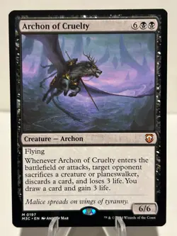 Archon of Cruelty 197 M Commander: Modern Horizons 3 NM MTG - Image 1