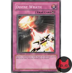 Yugioh Divine Wrath SD6-EN035 Common 1st Edition LP - Image 1