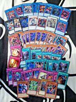 Yu-Gi-Oh Deck Gouki 65 carte completo Extra Deck Link Synchro Xyz mint ita - Image 1