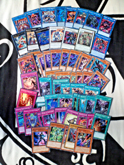 Yu-Gi-Oh Deck Gouki 65 carte completo Extra Deck Link Synchro Xyz mint ita - Image 2