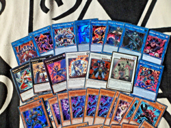 Yu-Gi-Oh Deck Gouki 65 carte completo Extra Deck Link Synchro Xyz mint ita - Image 3