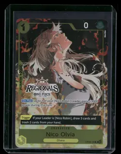Nico Olvia (Offline Reg Participation 2025 Vol.1) OP09-106 - One Piece - NM/M - Image 1