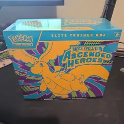 Pokemon TCG | Mega Evolutions | Ascended Heroes - Elite Trainer Box ETB - Image 1