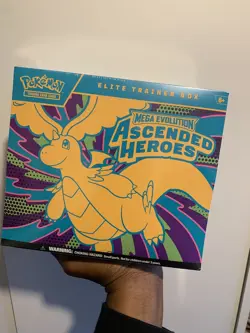 Pokemon TCG | Mega Evolutions | Ascended Heroes - Elite Trainer Box ETB - Image 1