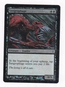 MTG: Time Spiral: Foil: Sangrophage - Image 1