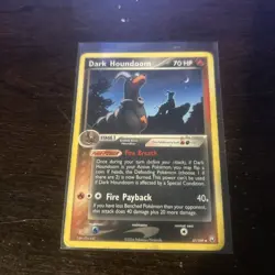 Pokemon Dark Houndoom TCG 37/109 Non-Holo Uncommon Card - Image 2