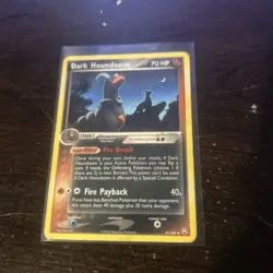 Pokemon Dark Houndoom TCG 37/109 Non-Holo Uncommon Card - Image 3