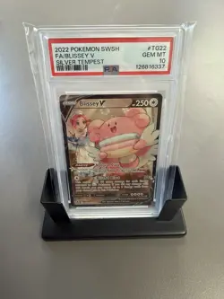 Pokemon TCG Blissey V Full Art Holo Card TG22/TG30 Silver Tempest - Image 1